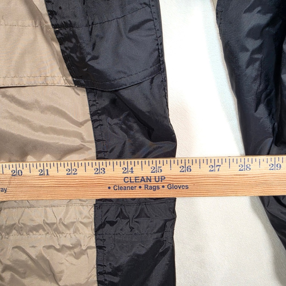 Vintage Helly Hansen Helly Tech Jacket Men's XL Tan Black Sailing Gorpcore - Picture 14 of 16